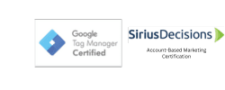 Google Tag Manager and SiriusDecisions Account-Based Marketing Certification